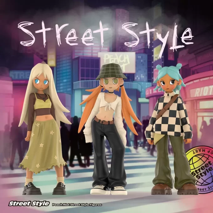 Peach Riot Street Style Figuren