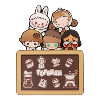 Pop Bean Coffee Factory Kühlschrankmagnet „Coffee Family Combo“ Secret Edition