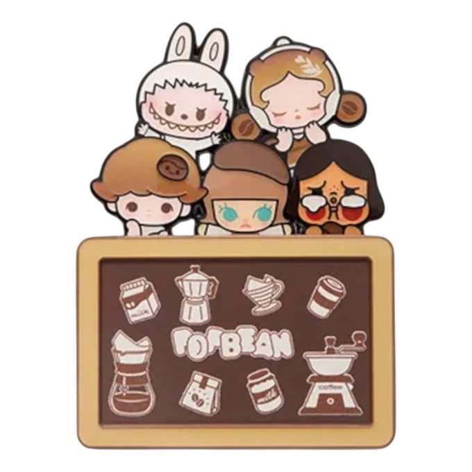 Pop Bean Coffee Factory Kühlschrankmagnet „Coffee Family Combo“ Secret Edition
