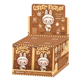 Pop Bean Coffee Factory Plüschanhänger, versiegelte Schachtel (4 Blindboxen)