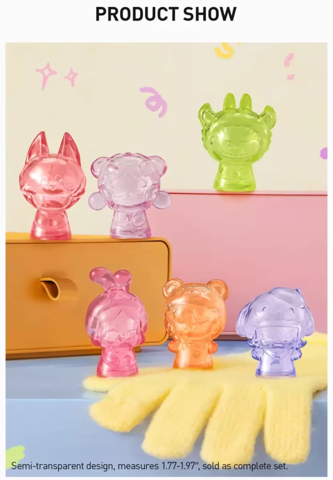 POP BEAN Pyjama-Handpuppen-Serien-Boxset