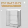 POP MART 400 % zusammenbaubarer beleuchteter Displaybehälter