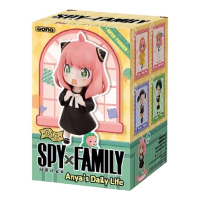 Pop Mart SPY X FAMILY Anya’s Everyday DLC-Figuren, versiegelte Kiste (1 Blindbox)