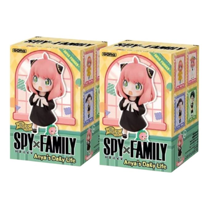 Pop Mart SPY X FAMILY Anya’s Everyday DLC-Figuren, versiegelte Kiste (2 Blindboxen)