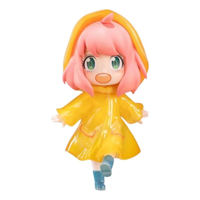 Pop Mart SPY X FAMILY Anyas alltägliche DLC-Figur „Anya Rain Travel“