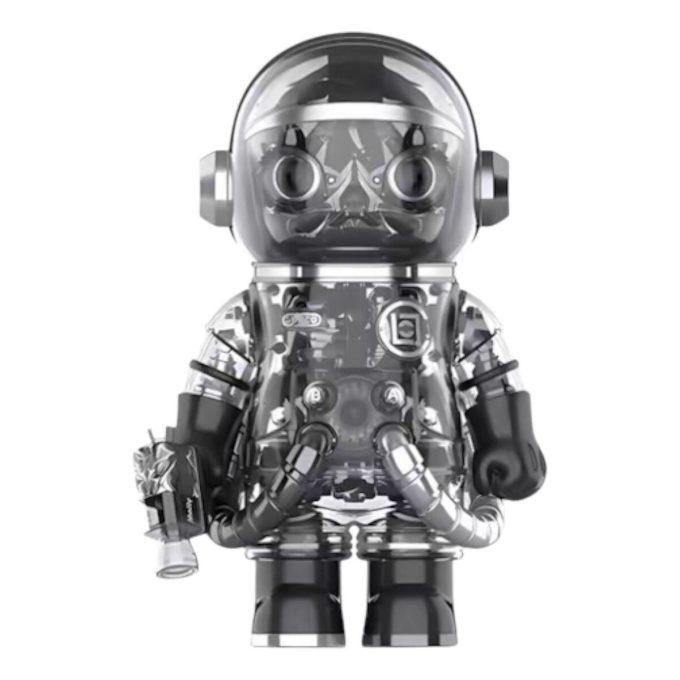Pop Mart x CLOT Mega Space Molly Black Alienegra Set 400 %