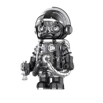 Pop Mart x CLOT Mega Space Molly Black Alienegra Set 400 %
