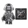 Pop Mart x CLOT Mega Space Molly Black Alienegra Set 400 % + 3D-Stereoskopisches Malset