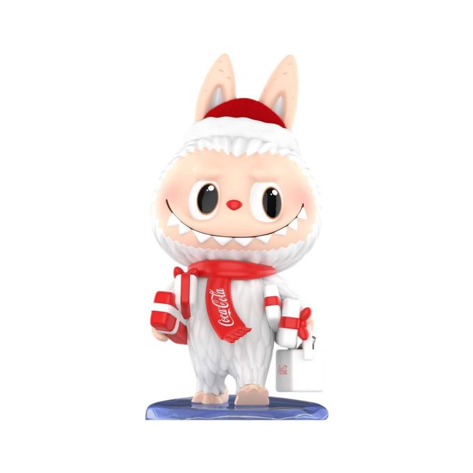 Pop Mart x Coca-Cola Die Monster Labubu-Figur „Geschenklieferung“