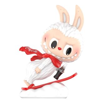 Pop Mart x Coca-Cola Die Monster Labubu-Figur „Schneeberg“