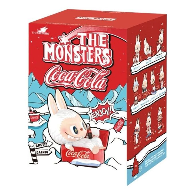 Pop Mart x Coca-Cola – Die Monster – Labubu-Figur – Versiegelte Kiste (1 Blindbox)