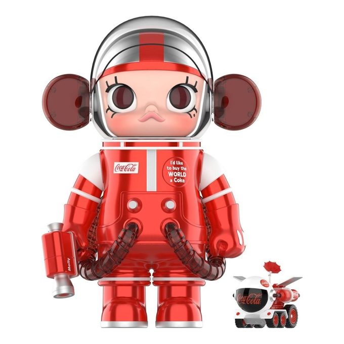 Pop Mart x Coca Cola Mega Space Molly 2 Figur 1000 %