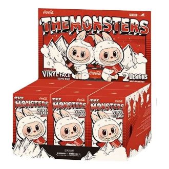 Pop Mart x Coca Cola „The Monsters Labubu“, versiegelte Kiste (6 Blindboxen)