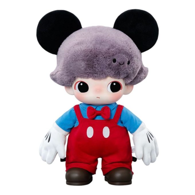 Pop Mart x Disney Dimoo World Mickey Vinyl-Plüschtasche