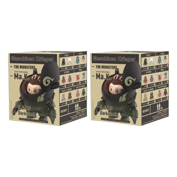 Pop Mart x Kow Yokoyama MA.K.The Monsters Labubu, versiegelte Hülle (2 Blindboxen)