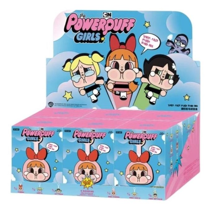 Pop Mart x Powerpuff Girls CryBaby-Anhänger, versiegelte Schachtel (6 Blindboxen)