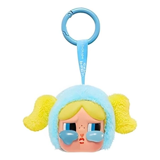 Pop Mart x Powerpuff Girls CryBaby-Anhänger „Bubbles“