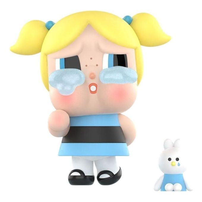 Pop Mart x Powerpuff Girls CryBaby Vinylfiguren „Bubbles“