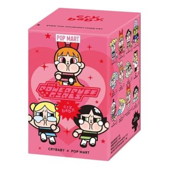 Pop Mart x Powerpuff Girls CryBaby Vinylfiguren, versiegelte Hülle (1 Blindbox)