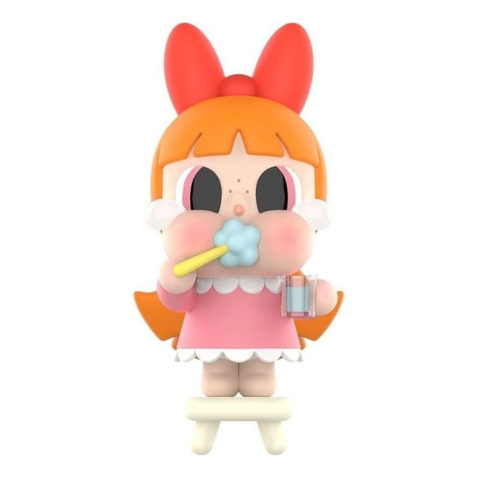 Pop Mart x Powerpuff Girls CryBaby Vinylfiguren „Zähneputzende Blüte“