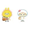 Pop Mart x Spongebob Die Monster Labubu „Jack O Lantern und Sandy Cheeks x Pato“