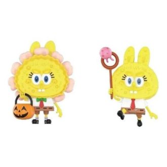 Pop Mart x Spongebob The Monsters Labubu „Jack O Lantern und Quallenfänger“