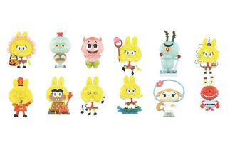 Pop Mart x Spongebob The Monsters Labubu, versiegelte Hülle (2 Blindboxen)