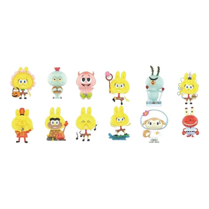 Pop Mart x Spongebob The Monsters Labubu, versiegelte Hülle (1 Blindbox)