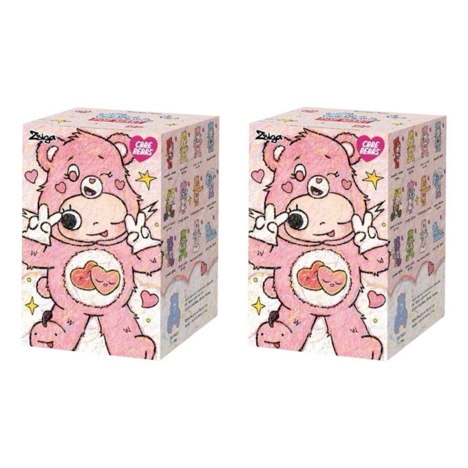 Pop Mart x Zsiga Care Bear Figuren, versiegelte Kiste (2 Blindboxen)