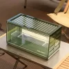 POP MART Zusammengebauter Displaybehälter (Transparent Grün)