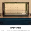POP MART Zusammengebauter Displaybehälter (Transparent Grün)