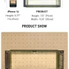 POP MART Zusammengebauter Displaybehälter (Transparent Grün)