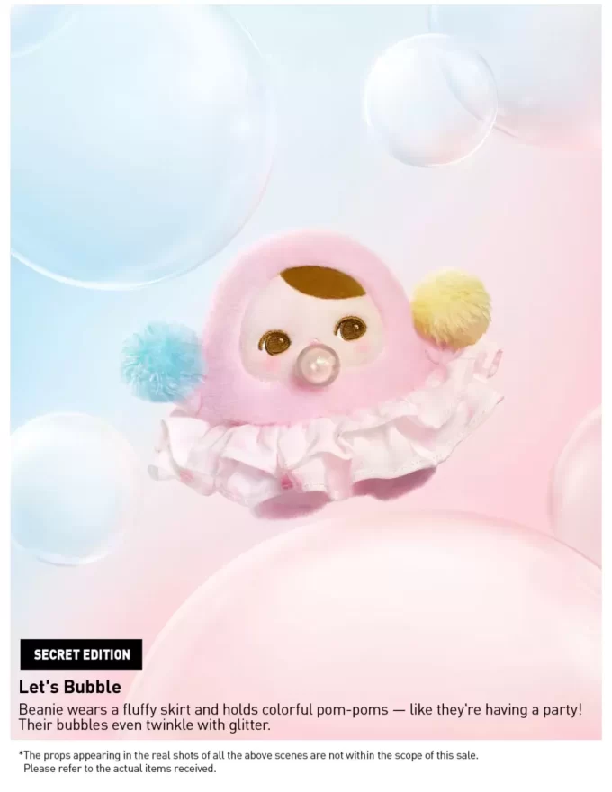 PUCKY BEANIE BUBBLE UP SERIES – Plüschanhänger-Blindbox