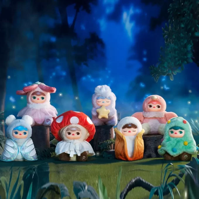 PUCKY Forest Party Serie – Vinyl Plüsch Anhänger Blind Box