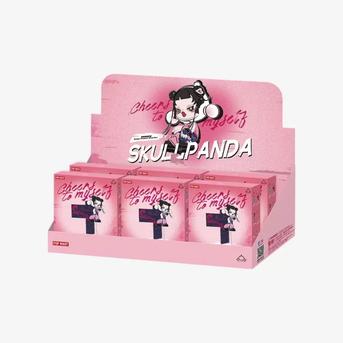SKULLPANDA CHEERS TO MYSELF SERIES – Blindbox mit Abzeichenanhänger