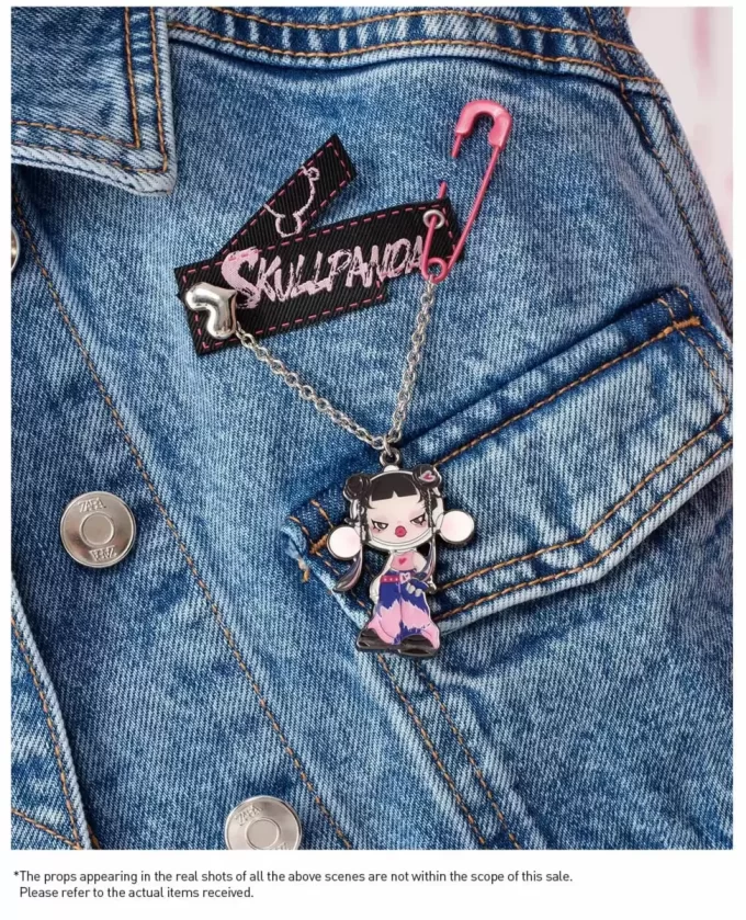 SKULLPANDA CHEERS TO MYSELF SERIES – Blindbox mit Abzeichenanhänger