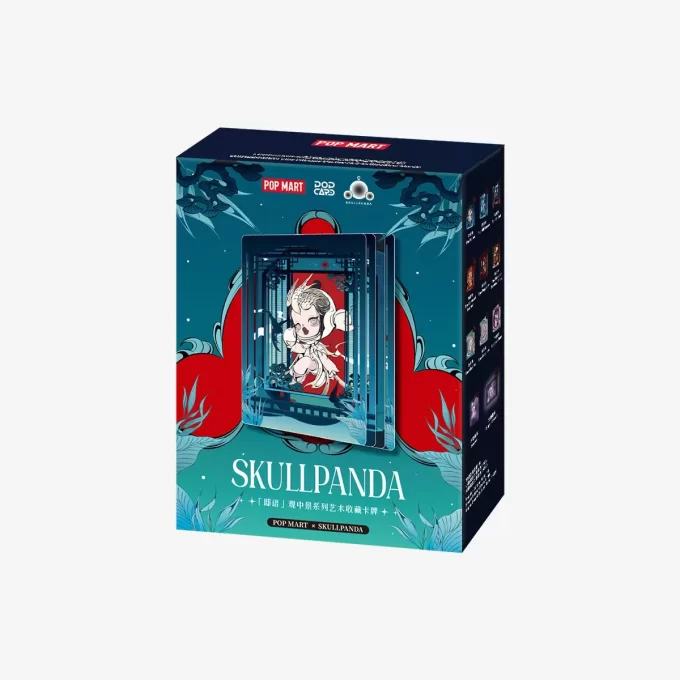 SKULLPANDA Die Mirage Serie Figuren Kunst Sammlung Karten