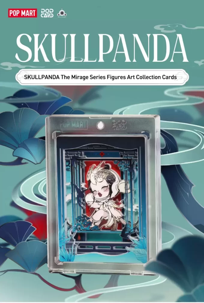 SKULLPANDA Die Mirage Serie Figuren Kunst Sammlung Karten