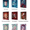 SKULLPANDA Die Mirage Serie Figuren Kunst Sammlung Karten