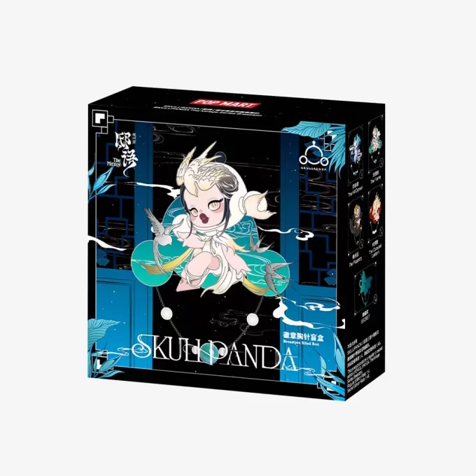 SKULLPANDA Die Mirage Series Brustnadel