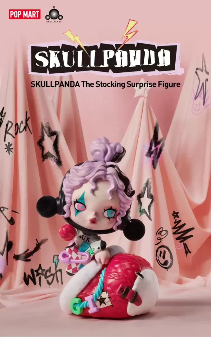 SKULLPANDA Die Strumpf-Überraschungsfigur