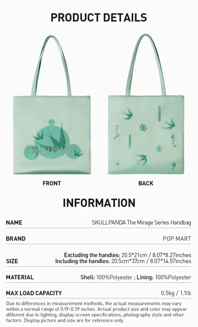 SKULLPANDA Handtasche der Mirage-Serie