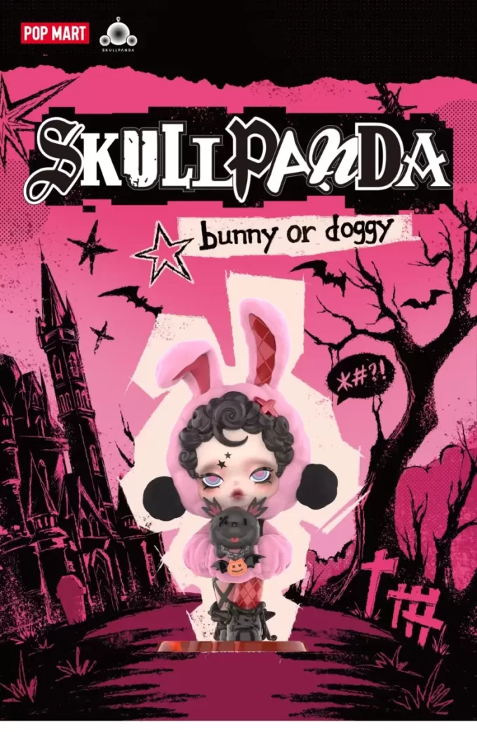 SKULLPANDA Hasen- oder Hundefigur