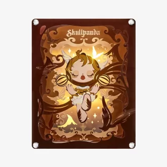 SKULLPANDA Image Of Reality Series – Papierbastellampe (farbige Version)