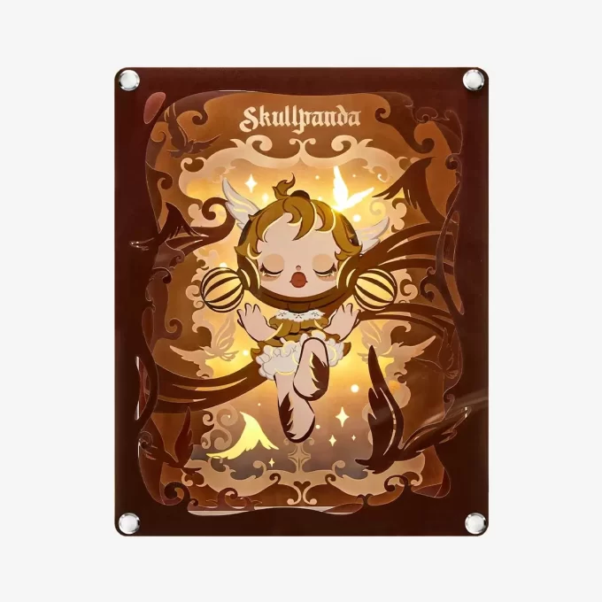 SKULLPANDA Image Of Reality Series – Papierbastellampe (farbige Version)