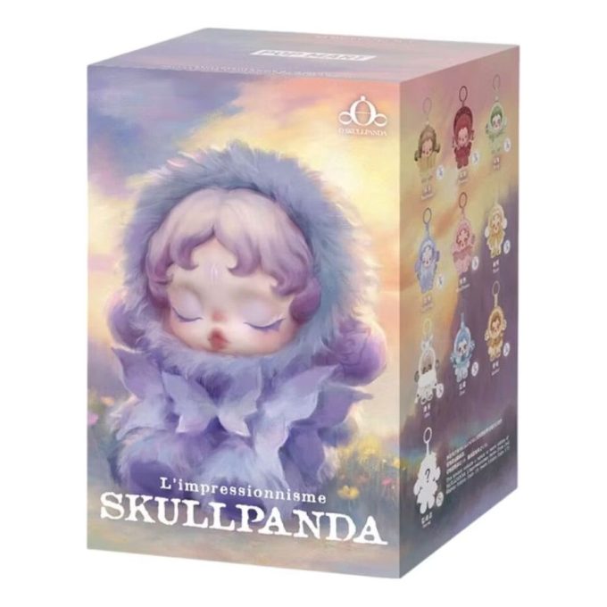 Skullpanda L’impressionnisme Plüschpuppe, versiegeltes Gehäuse (1 Blindbox)