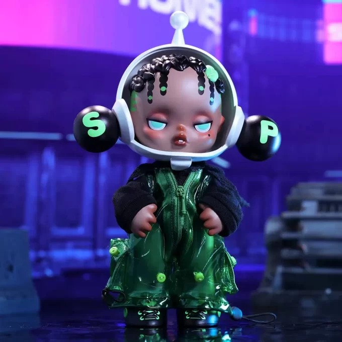 SKULLPANDA OOTD Die wilde grüne Figur