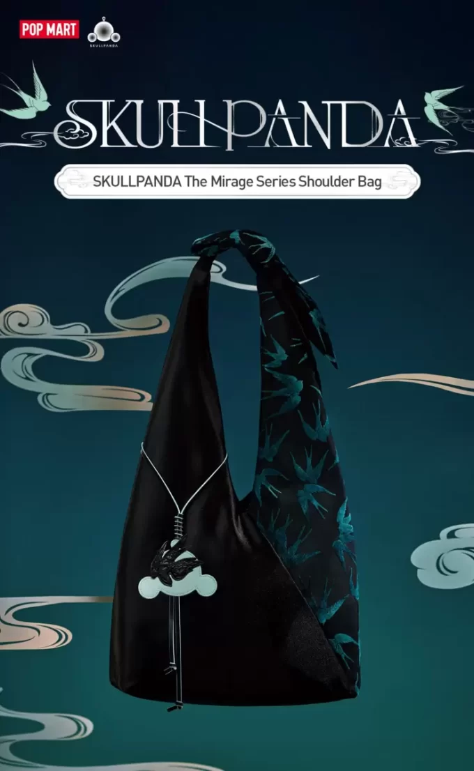 SKULLPANDA Schultertasche der Mirage-Serie