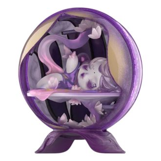 Skullpanda The Mirage Figuren „Der Schmetterlingstraum“ Secret Edition