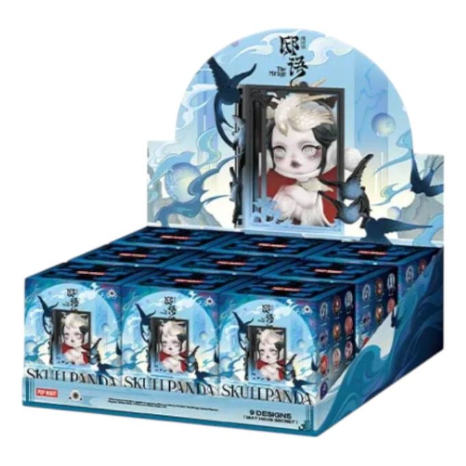 Skullpanda The Mirage Figuren, versiegelte Kiste (9 Blindboxen)